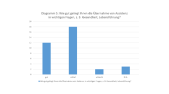 Diagramm: Übernahme von Assistenz